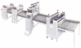 Paper sticking machine production line 